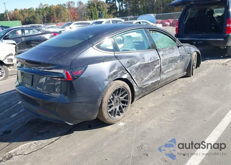 2025 Tesla Model 3 Long Range Rear-Wheel Drive/Standard from USA, damaged, VIN 5YJ3E1EA7SF904003